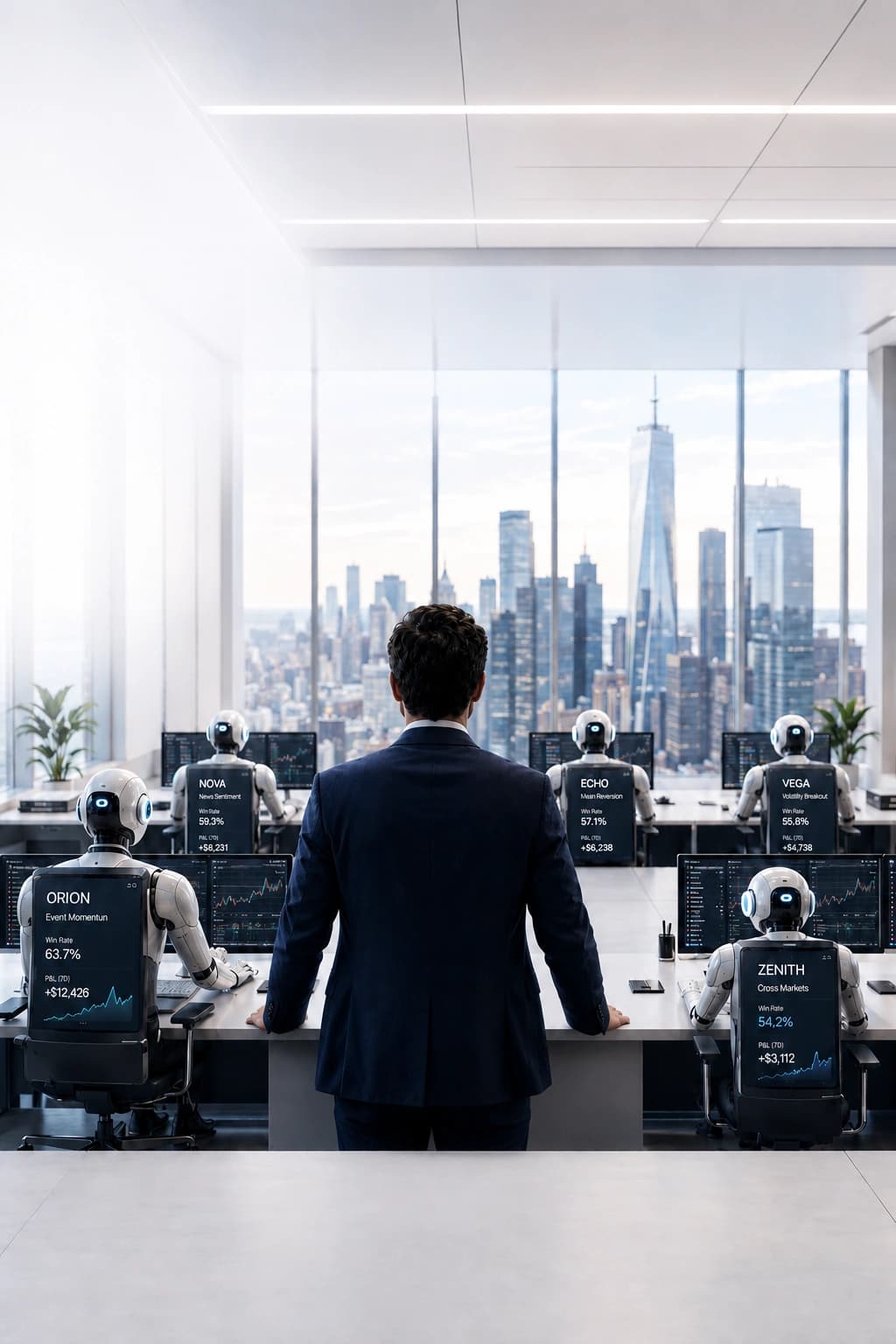 AI trading room
